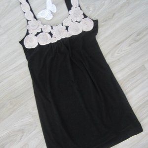 STAR VIXEN - SzM-juniors black stretch mini dress